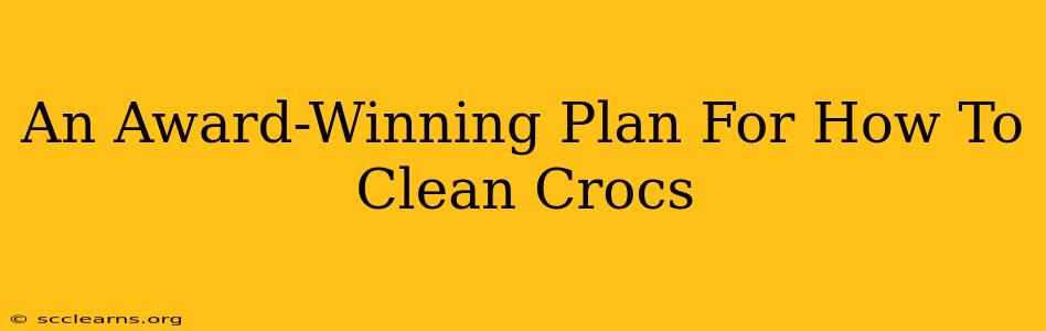 An Award-Winning Plan For How To Clean Crocs