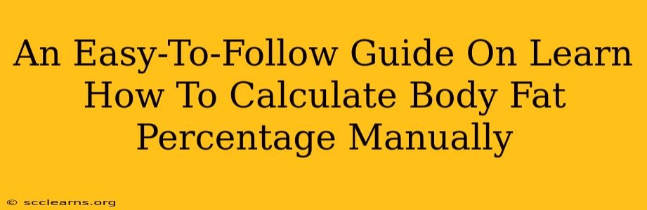 An Easy-To-Follow Guide On Learn How To Calculate Body Fat Percentage Manually