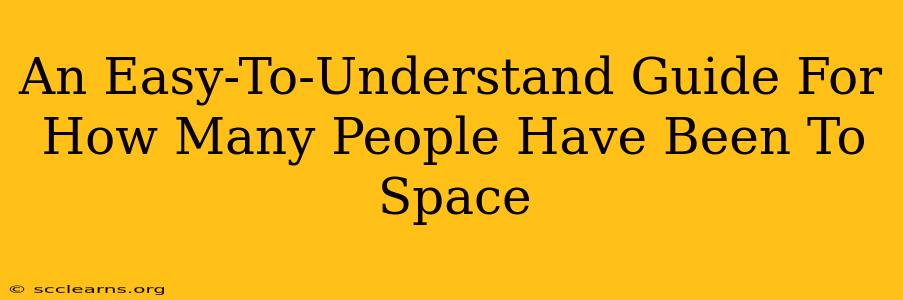 An Easy-To-Understand Guide For How Many People Have Been To Space