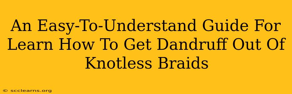 An Easy-To-Understand Guide For Learn How To Get Dandruff Out Of Knotless Braids