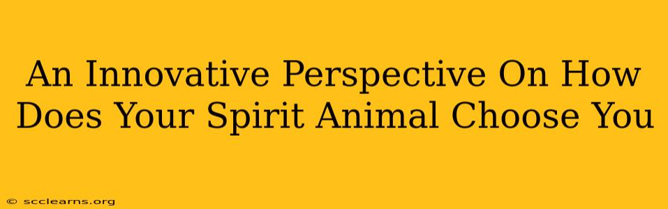 An Innovative Perspective On How Does Your Spirit Animal Choose You