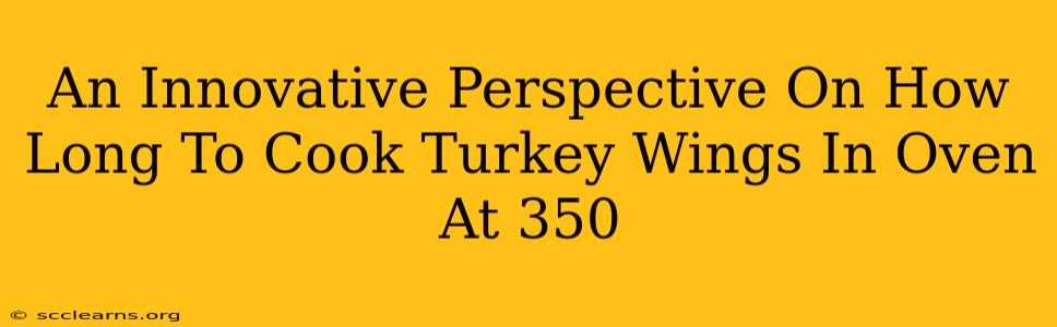 An Innovative Perspective On How Long To Cook Turkey Wings In Oven At 350