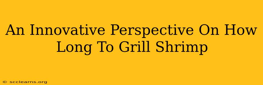 An Innovative Perspective On How Long To Grill Shrimp