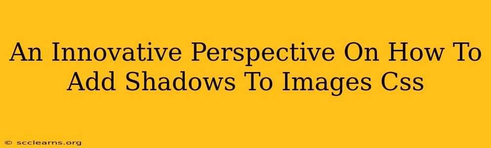 An Innovative Perspective On How To Add Shadows To Images Css