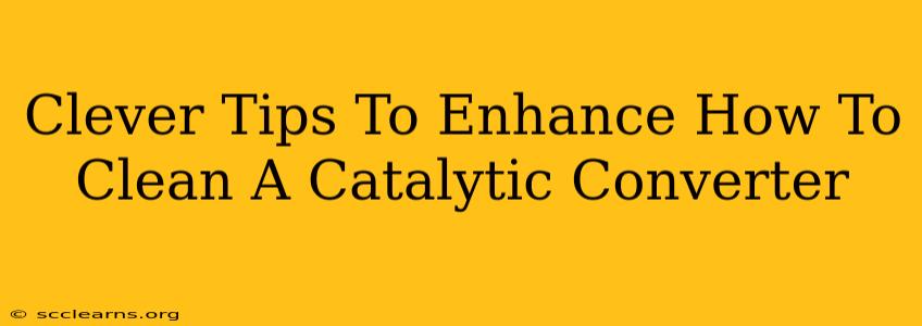 Clever Tips To Enhance How To Clean A Catalytic Converter