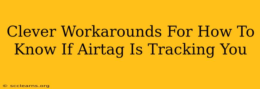 Clever Workarounds For How To Know If Airtag Is Tracking You