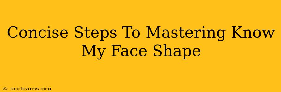 Concise Steps To Mastering Know My Face Shape