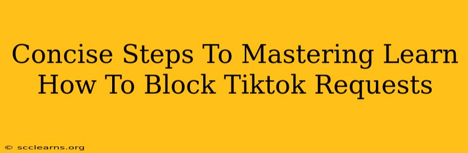 Concise Steps To Mastering Learn How To Block Tiktok Requests