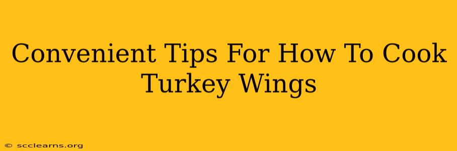 Convenient Tips For How To Cook Turkey Wings