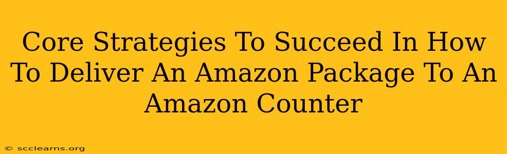 Core Strategies To Succeed In How To Deliver An Amazon Package To An Amazon Counter