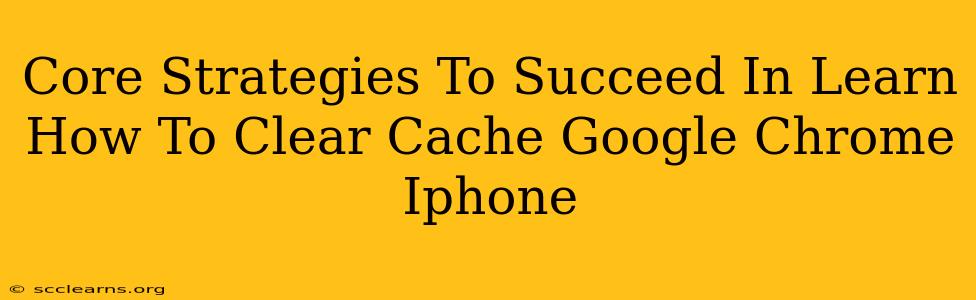 Core Strategies To Succeed In Learn How To Clear Cache Google Chrome Iphone