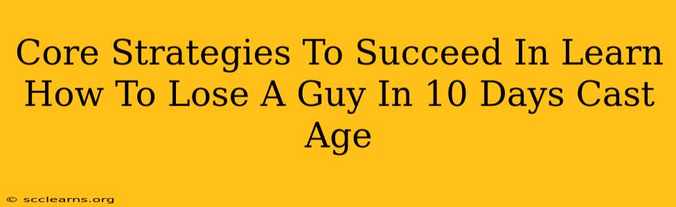 Core Strategies To Succeed In Learn How To Lose A Guy In 10 Days Cast Age