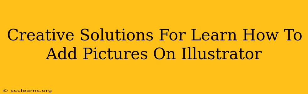 Creative Solutions For Learn How To Add Pictures On Illustrator