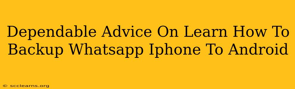 Dependable Advice On Learn How To Backup Whatsapp Iphone To Android