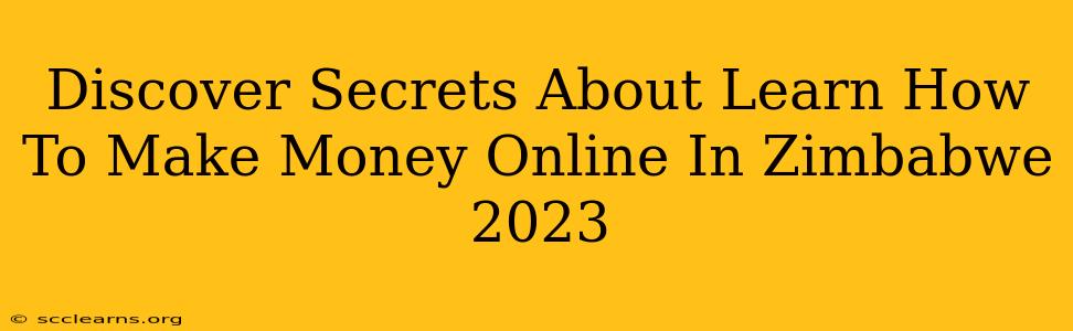 Discover Secrets About Learn How To Make Money Online In Zimbabwe 2023