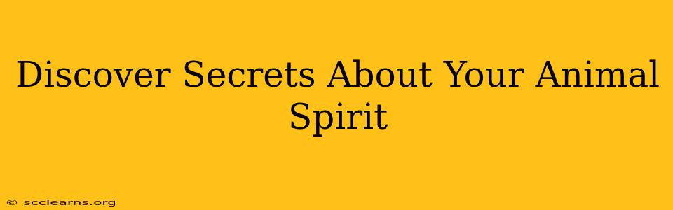 Discover Secrets About Your Animal Spirit