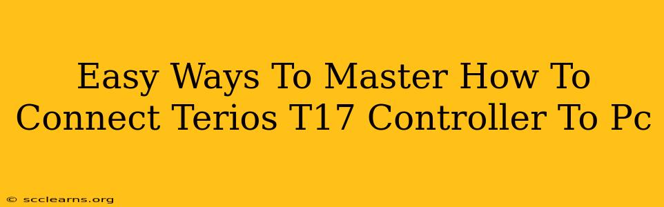 Easy Ways To Master How To Connect Terios T17 Controller To Pc