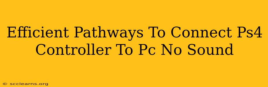 Efficient Pathways To Connect Ps4 Controller To Pc No Sound