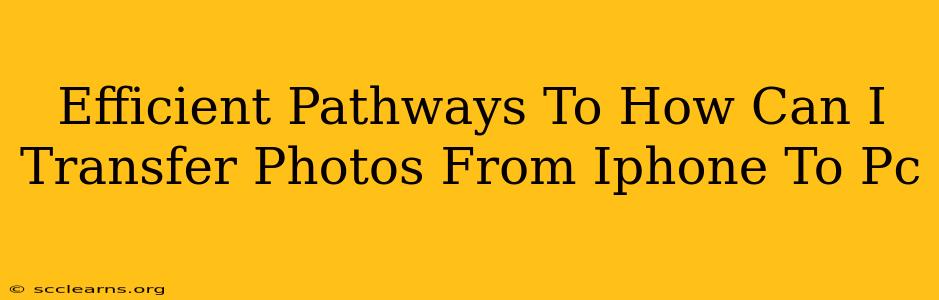 Efficient Pathways To How Can I Transfer Photos From Iphone To Pc