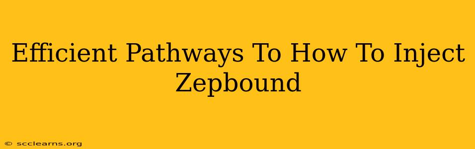 Efficient Pathways To How To Inject Zepbound