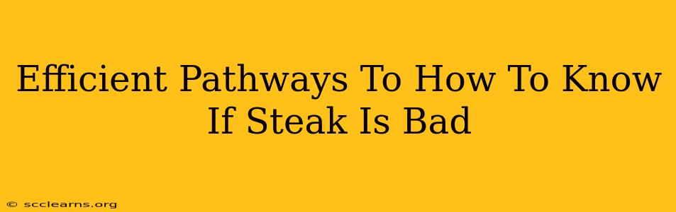 Efficient Pathways To How To Know If Steak Is Bad