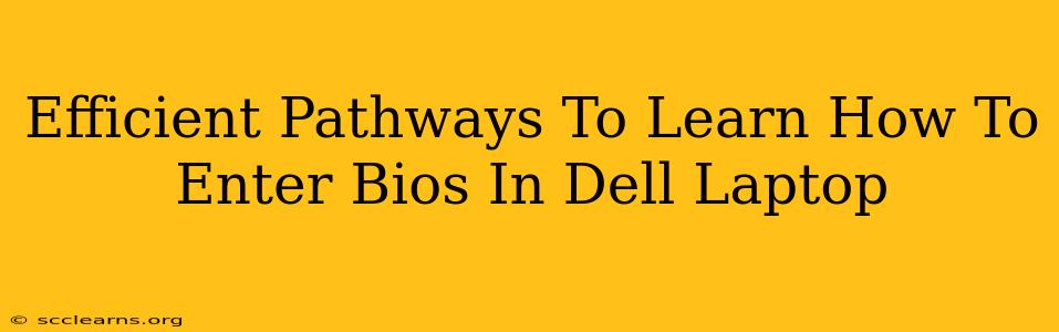 Efficient Pathways To Learn How To Enter Bios In Dell Laptop