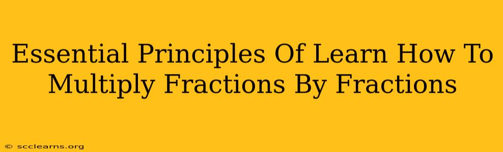 Essential Principles Of Learn How To Multiply Fractions By Fractions