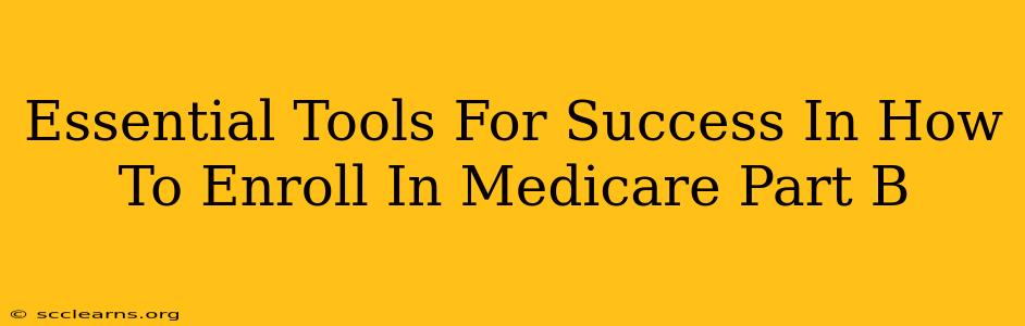 Essential Tools For Success In How To Enroll In Medicare Part B