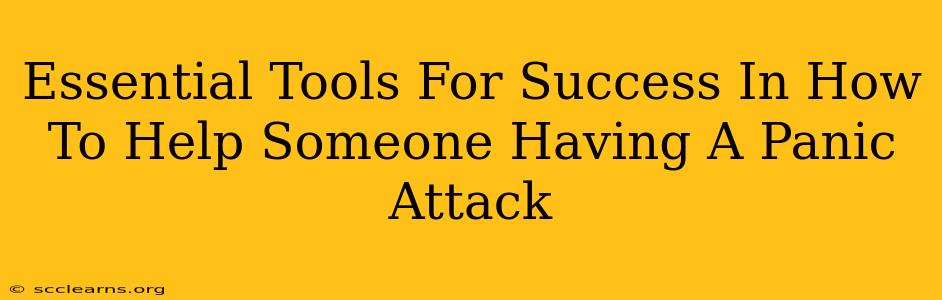 Essential Tools For Success In How To Help Someone Having A Panic Attack