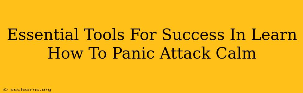 Essential Tools For Success In Learn How To Panic Attack Calm