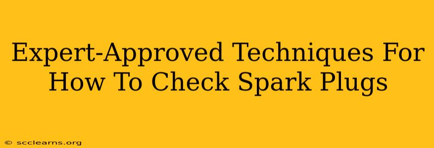 Expert-Approved Techniques For How To Check Spark Plugs