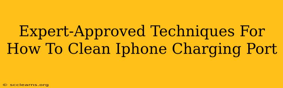 Expert-Approved Techniques For How To Clean Iphone Charging Port