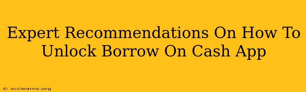 Expert Recommendations On How To Unlock Borrow On Cash App