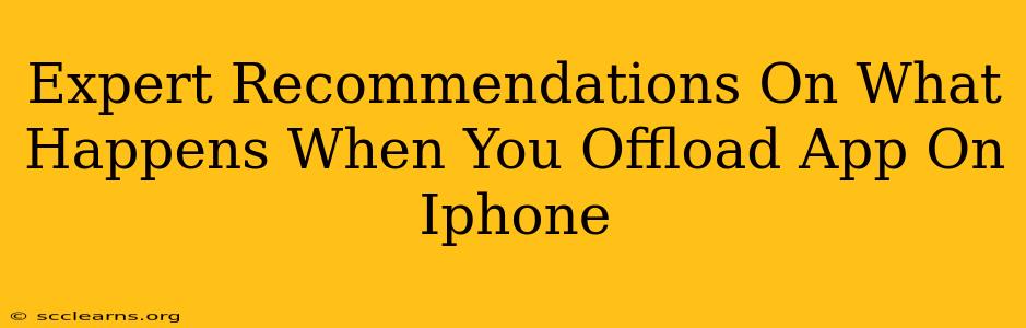 Expert Recommendations On What Happens When You Offload App On Iphone