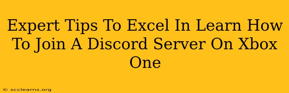 Expert Tips To Excel In Learn How To Join A Discord Server On Xbox One