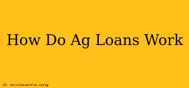 How Do Ag Loans Work