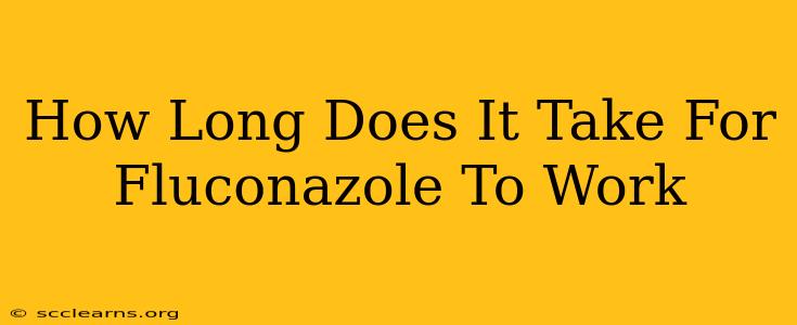 How Long Does It Take For Fluconazole To Work