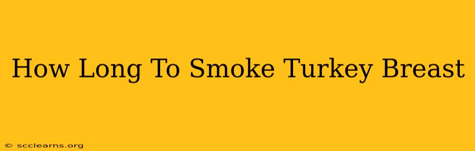 How Long To Smoke Turkey Breast