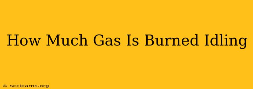 How Much Gas Is Burned Idling