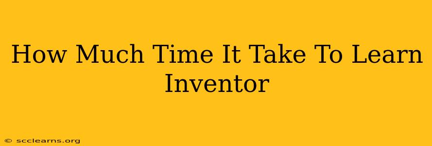 How Much Time It Take To Learn Inventor