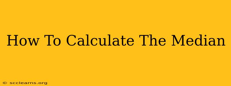 How To Calculate The Median