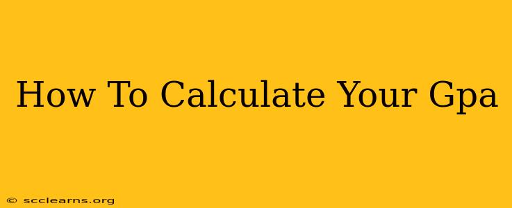 How To Calculate Your Gpa