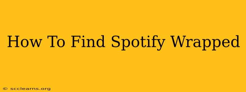 How To Find Spotify Wrapped