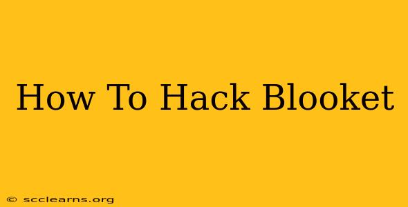 How To Hack Blooket