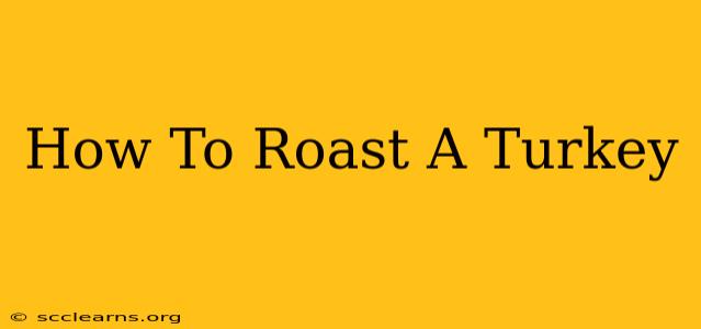 How To Roast A Turkey