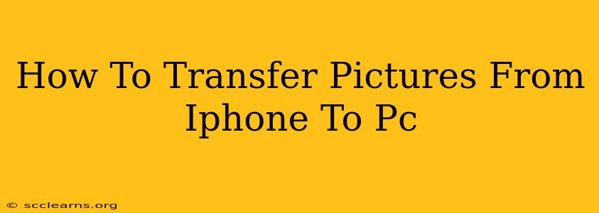 How To Transfer Pictures From Iphone To Pc