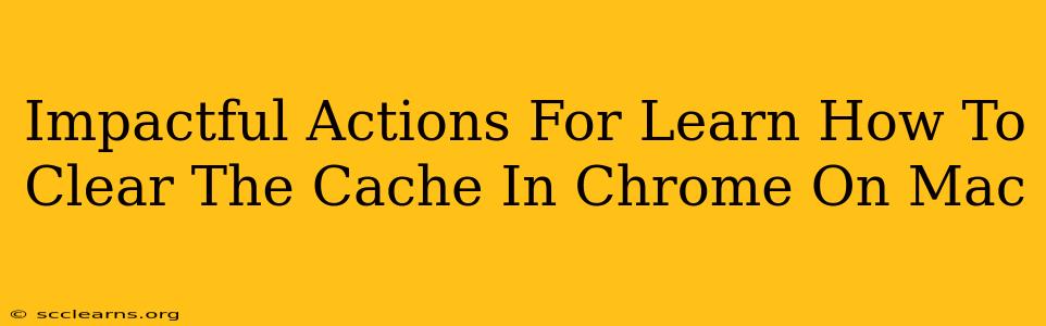 Impactful Actions For Learn How To Clear The Cache In Chrome On Mac