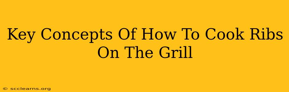 Key Concepts Of How To Cook Ribs On The Grill