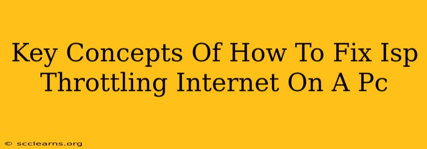 Key Concepts Of How To Fix Isp Throttling Internet On A Pc