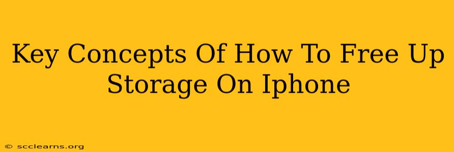 Key Concepts Of How To Free Up Storage On Iphone